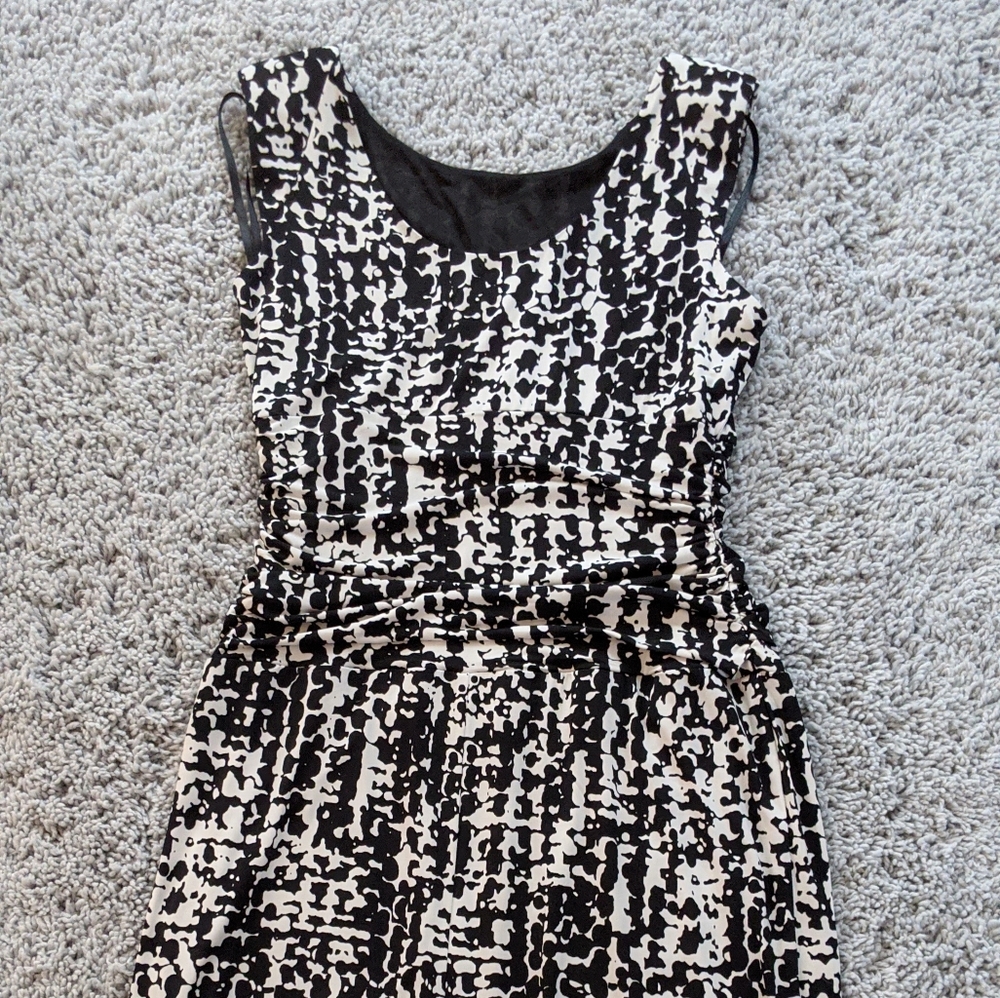 Black and White Nine West Dress